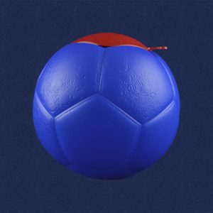 PELOTA SARITA 7.5G HDPE AZUL